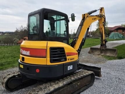 Mini-pelle Bobcat E50 – 2016 – 4,8T