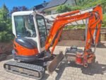 Mini-pelle Kubota U20-3a avec Powertilt – Excellente condition